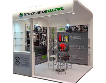 stand custom fabricado por display
