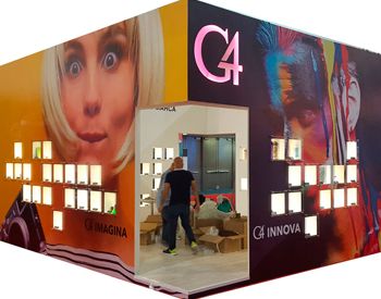stand custom fabricado por display