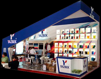 stand custom fabricado por display